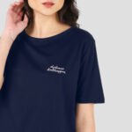 Pijama algodón azul mujer - Imagen 2