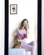 Pijama de pantalón rosa mujer - Imagen 2