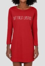 Pijama bata roja mujer - Imagen 4