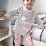 Pijama térmica niña rosa – Set 2 piezas