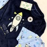 Pijama térmica niño azul – Set 3 piezas