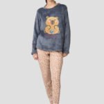 Pijama térmica capibara mujer