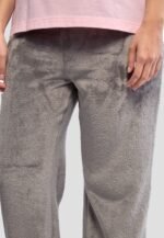 Pijama villanas térmica manga corta rosa mujer - Imagen 3