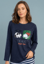 Pijama snoopy azul mujer - Imagen 2