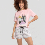 Pijama short villanas mujer