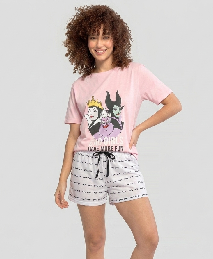 Pijama villanas short Pijama short villanas mujer - Imagen 1