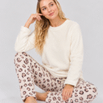 Pijama Térmica Animal Print para Mujer